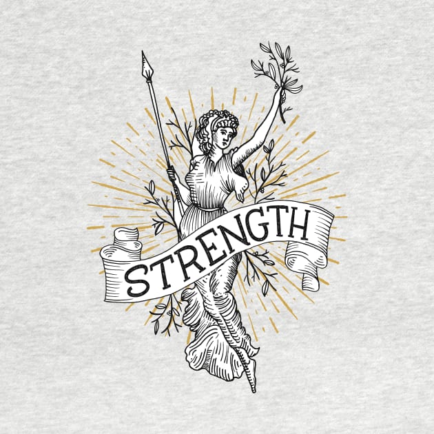 lady strength by MatthewTaylorWilson